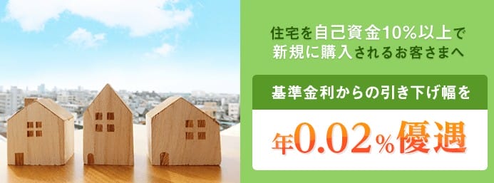 SBI新生銀行の住宅ローンの金利優遇