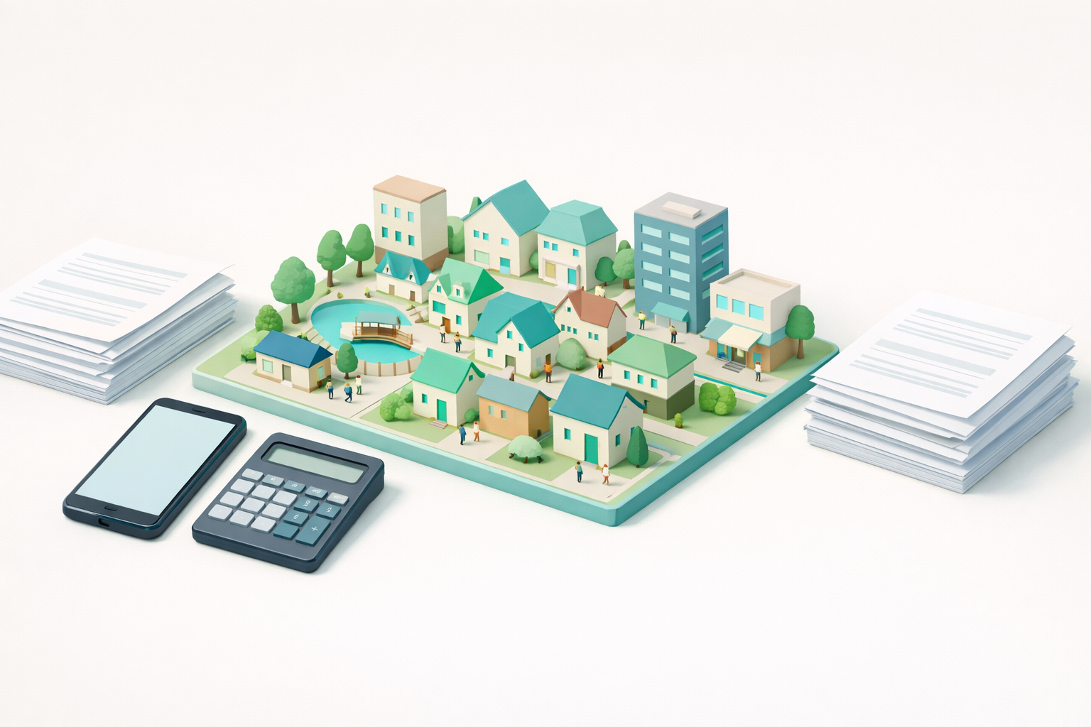 楽天銀行の2つの住宅ローンを総コストで比べるイメージ