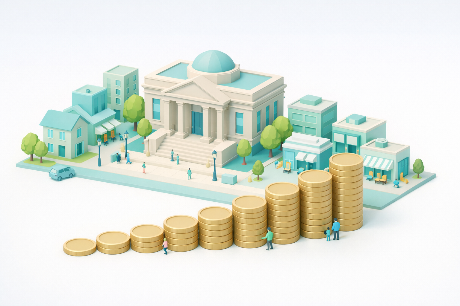 日銀の利上げと住宅ローン金利の関係をイメージした画像