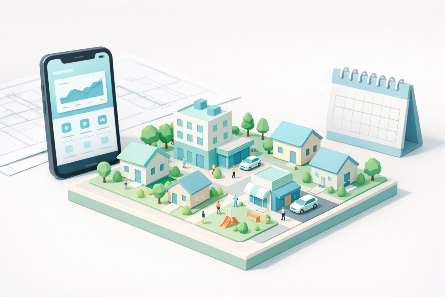 ネット銀行の住宅ローンの条件を確認するイメージ